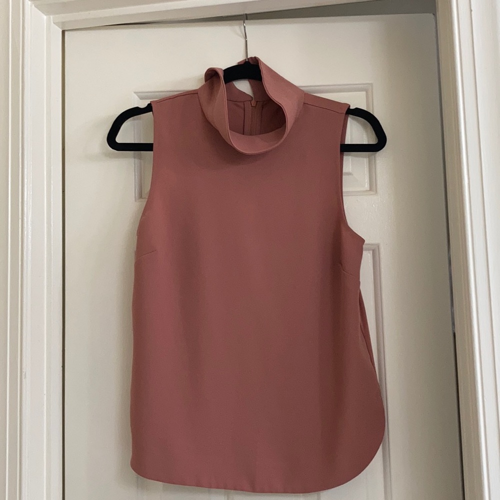 ann taylor blouse sleeveless